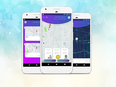 Project screenshot of the Kaleskeh Passenger app - a Transportation project
